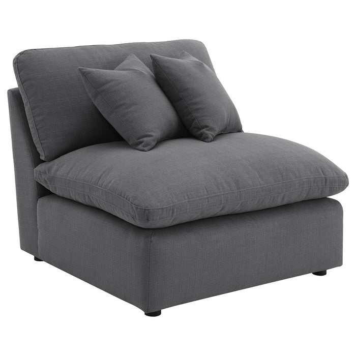 Hobson Armless Chair - Home Furniture And More (Brentwood, MD)