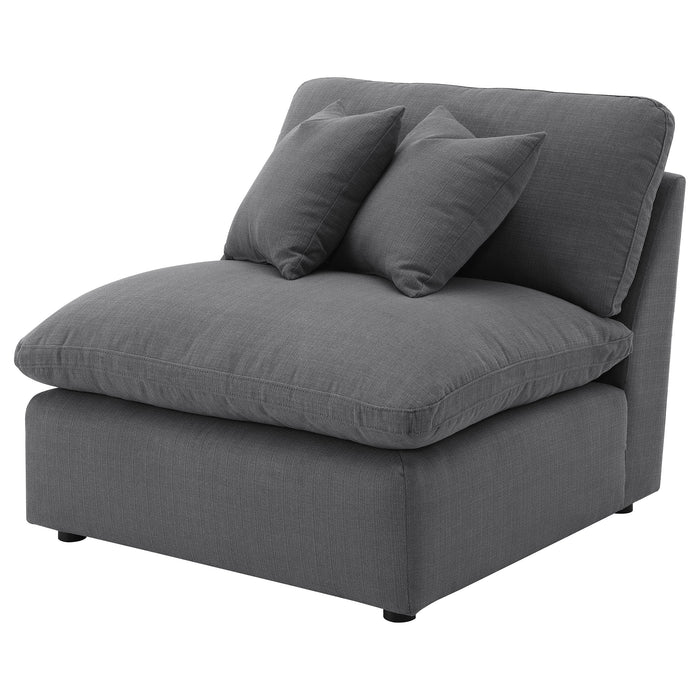 Hobson Armless Chair - Home Furniture And More (Brentwood, MD)