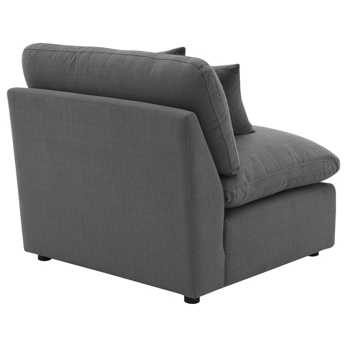 Hobson Armless Chair - Home Furniture And More (Brentwood, MD)