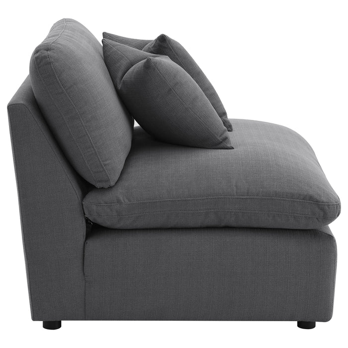 Hobson Armless Chair - Home Furniture And More (Brentwood, MD)