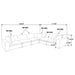 Lakeview Modular Sectional Sofa - Home Furniture And More (Brentwood, MD)