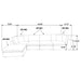 Lakeview Modular Sectional Sofa - Home Furniture And More (Brentwood, MD)