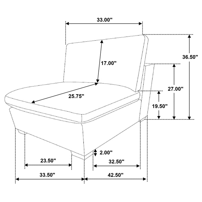 Lakeview Modular Sectional Sofa - Home Furniture And More (Brentwood, MD)