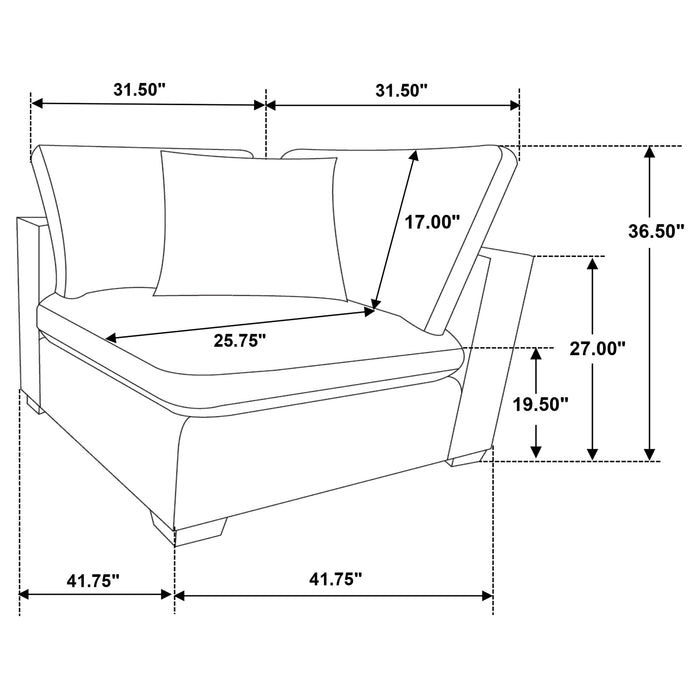 Lakeview Modular Sectional Sofa - Home Furniture And More (Brentwood, MD)