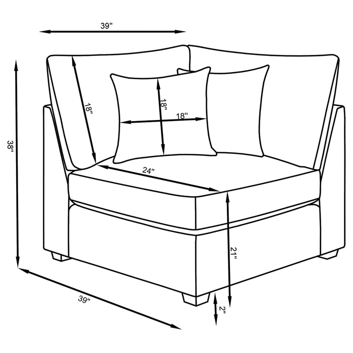 Cambria Modular Sectional Sofa - Home Furniture And More (Brentwood, MD)
