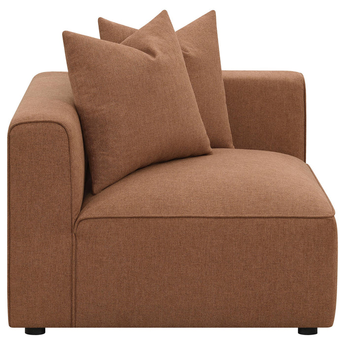 Jennifer Upholstered Corner Chair - Home Furniture And More (Brentwood, MD)