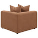 Jennifer Upholstered Corner Chair - Home Furniture And More (Brentwood, MD)