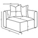 Jennifer Upholstered Corner Chair - Home Furniture And More (Brentwood, MD)