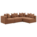 Jennifer Upholstered Corner Chair - Home Furniture And More (Brentwood, MD)