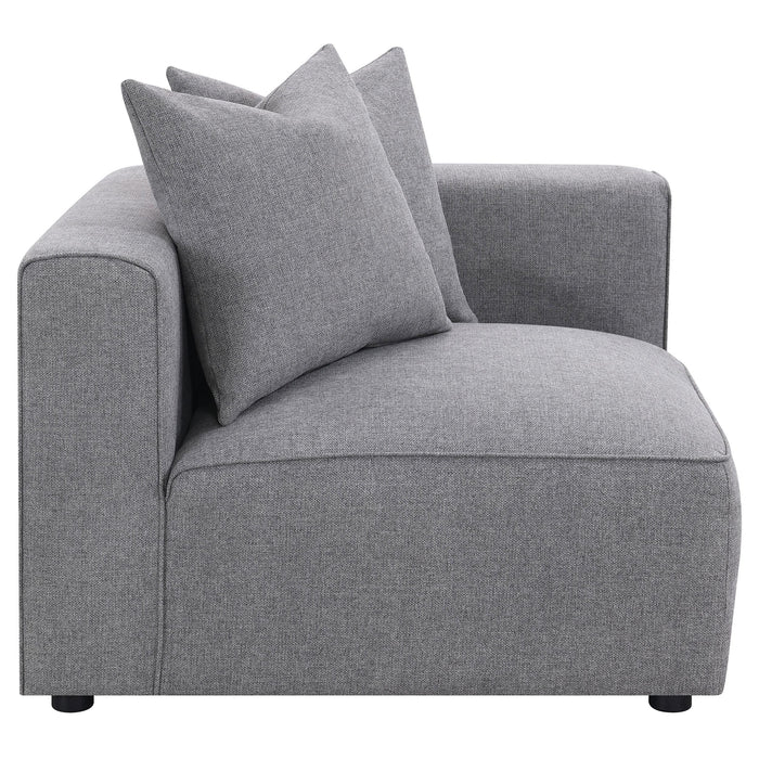 Jennifer Upholstered Corner Chair - Home Furniture And More (Brentwood, MD)