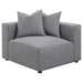 Jennifer Upholstered Corner Chair - Home Furniture And More (Brentwood, MD)