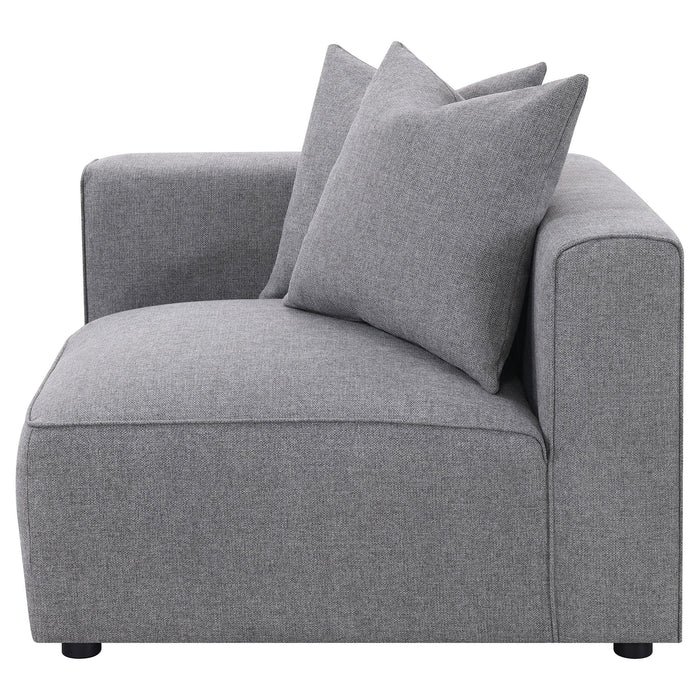 Jennifer Upholstered Corner Chair - Home Furniture And More (Brentwood, MD)