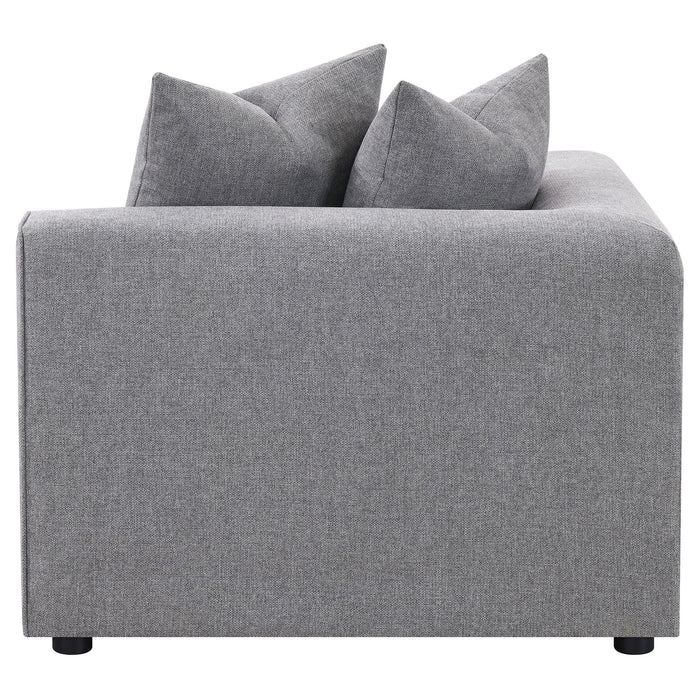 Jennifer Upholstered Corner Chair - Home Furniture And More (Brentwood, MD)