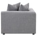 Jennifer Upholstered Corner Chair - Home Furniture And More (Brentwood, MD)