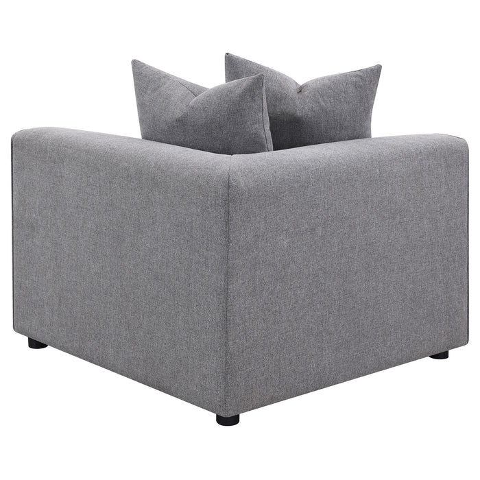 Jennifer Upholstered Corner Chair - Home Furniture And More (Brentwood, MD)