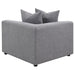 Jennifer Upholstered Corner Chair - Home Furniture And More (Brentwood, MD)