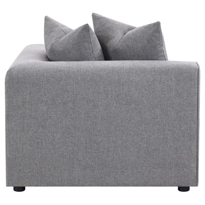Jennifer Upholstered Corner Chair - Home Furniture And More (Brentwood, MD)