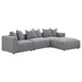 Jennifer Upholstered Corner Chair - Home Furniture And More (Brentwood, MD)