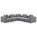 Jennifer Upholstered Corner Chair - Home Furniture And More (Brentwood, MD)