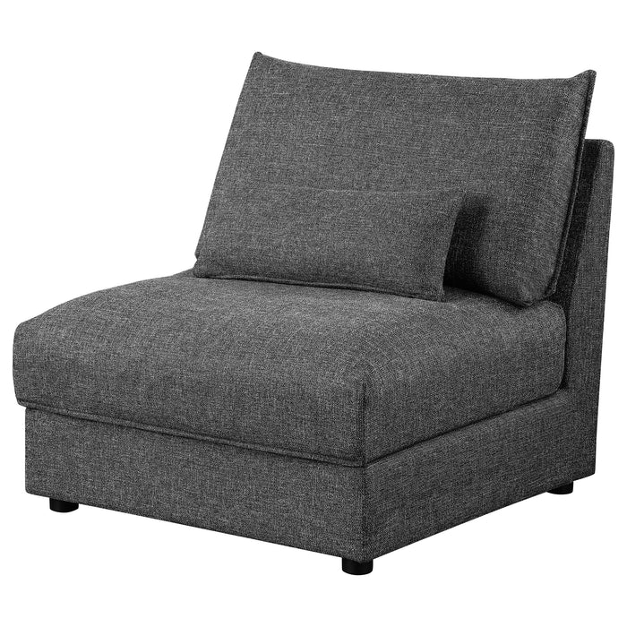 Sasha Armless Chair - Home Furniture And More (Brentwood, MD)