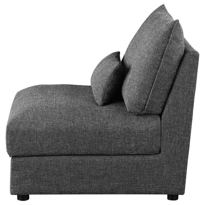 Sasha Armless Chair - Home Furniture And More (Brentwood, MD)
