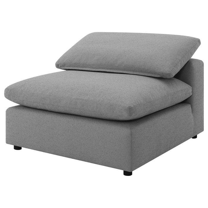 Raleigh Armless Chair - Home Furniture And More (Brentwood, MD)