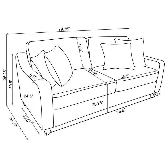 Christine Sofa - Home Furniture And More (Brentwood, MD)