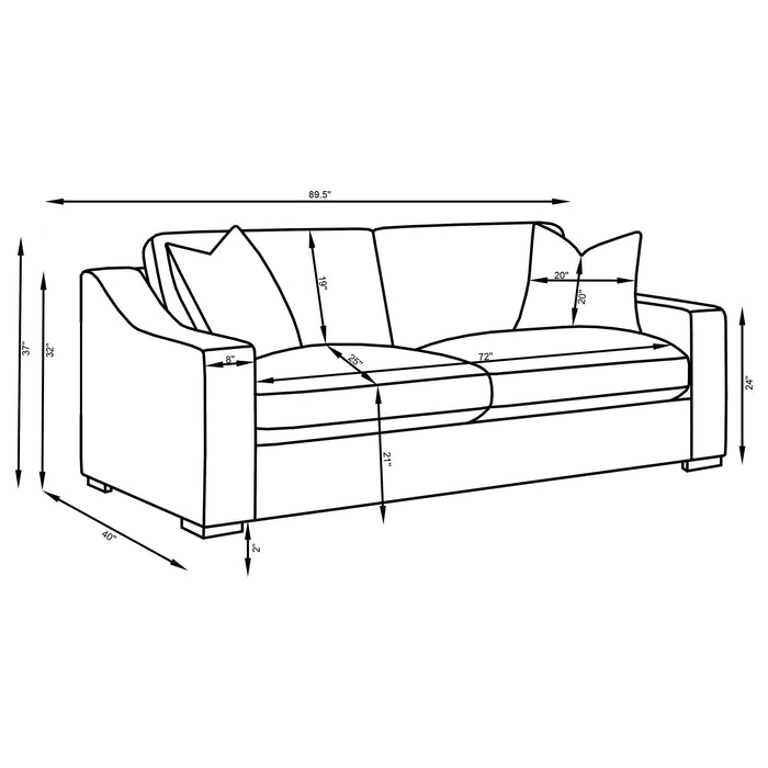 Ashlyn Sofa - Home Furniture And More (Brentwood, MD)