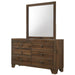 Millie Dresser In Brown Cherry - Home Furniture And More (Brentwood, MD)