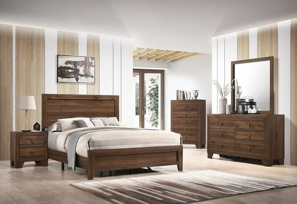 Crown Mark Millie Chest In Brown Cherry - Home Furniture And More (Brentwood, MD)