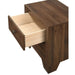 Crown Mark Millie Nightstand In Brown Cherry - Home Furniture And More (Brentwood, MD)