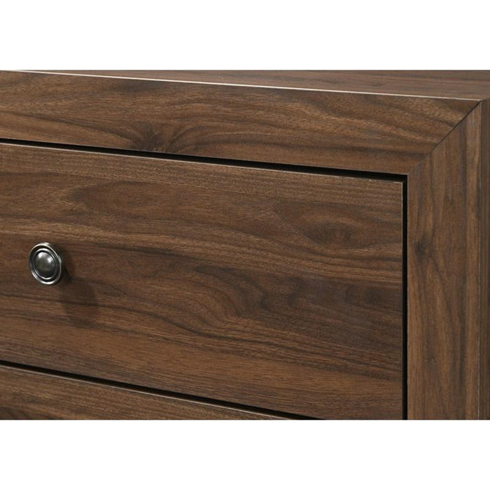 Crown Mark Millie Nightstand In Brown Cherry - Home Furniture And More (Brentwood, MD)