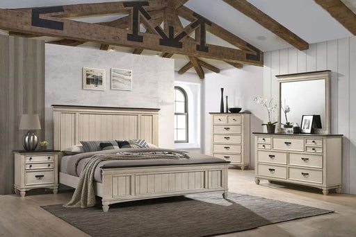 Crown Mark Sawyer Nightstand In Two-Toned B9100-2 - Home Furniture And More (Brentwood, MD)