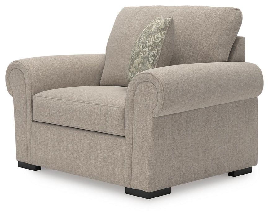 Sararose Oversized Chair - Home Furniture And More (Brentwood, MD)