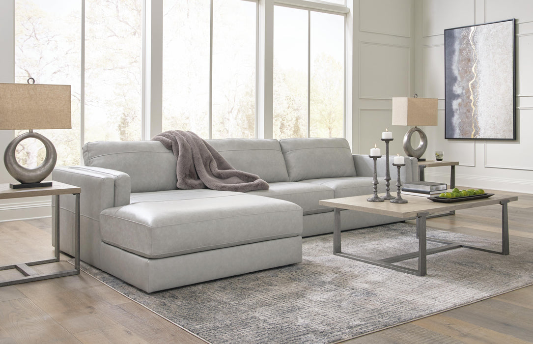 Amiata Sectional with Chaise - Home Furniture And More (Brentwood, MD)