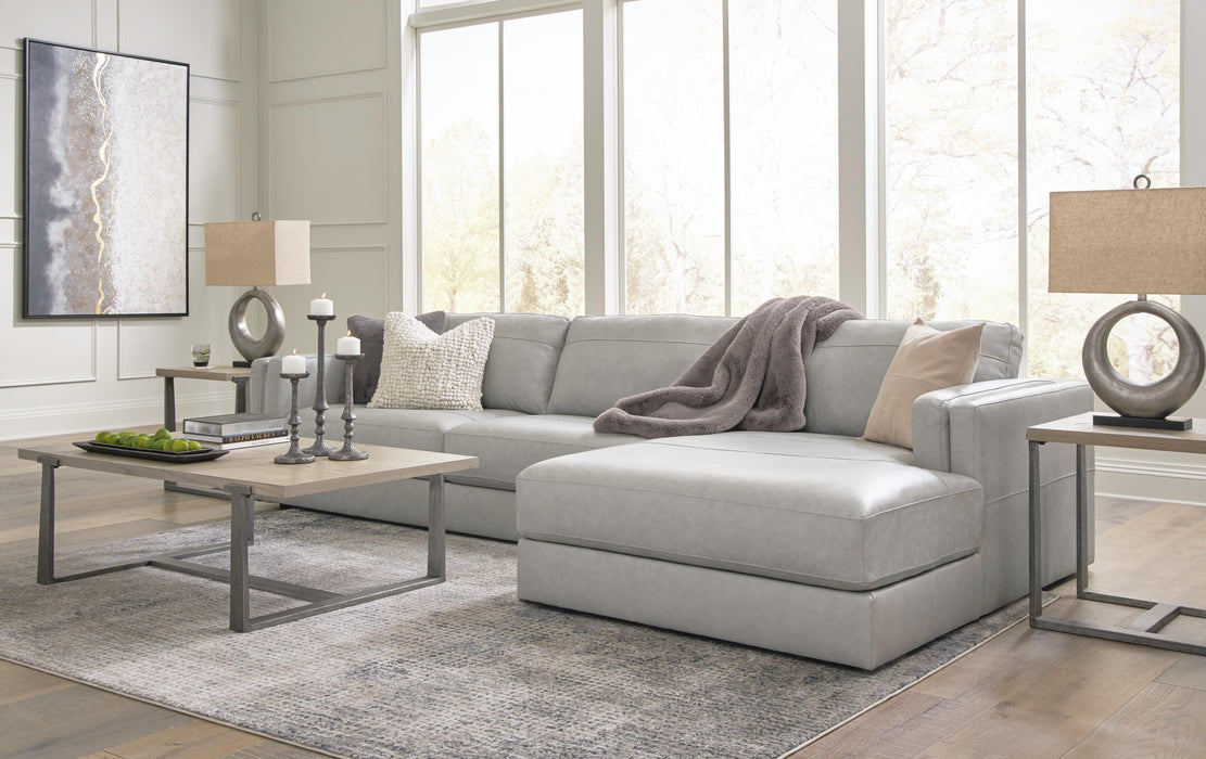 Amiata Sectional with Chaise - Home Furniture And More (Brentwood, MD)