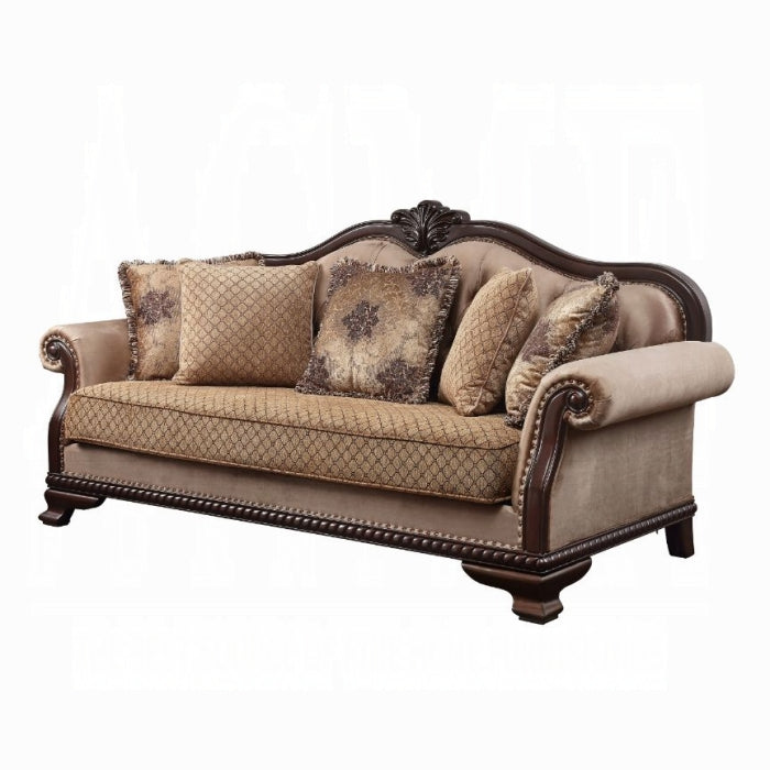 Chateau De Ville Sofa With 5 Pillows - Home Furniture And More (Brentwood, MD)