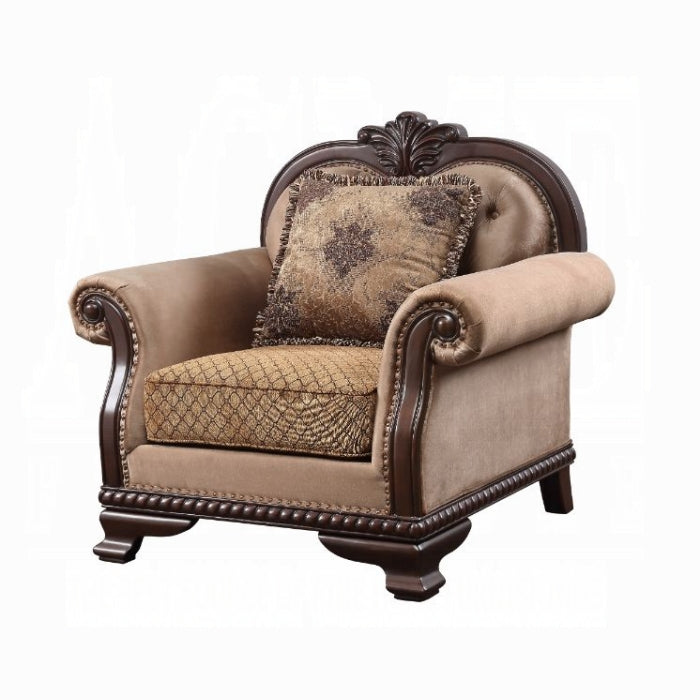 Chateau De Ville Chair With Pillow - Home Furniture And More (Brentwood, MD)