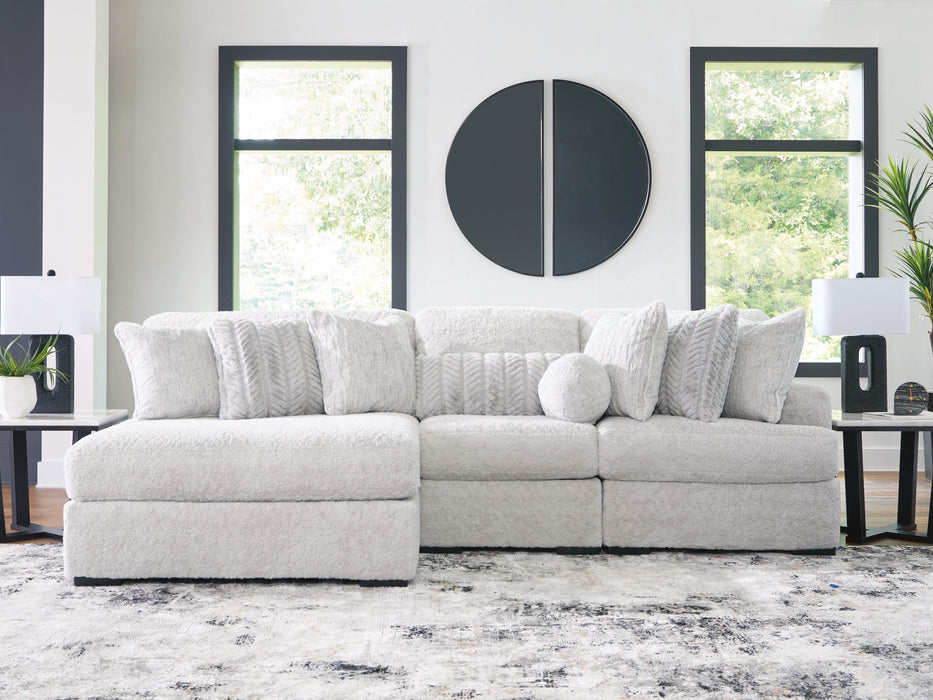 Cuddle Plush Sectional with Chaise - Home Furniture And More (Brentwood, MD)