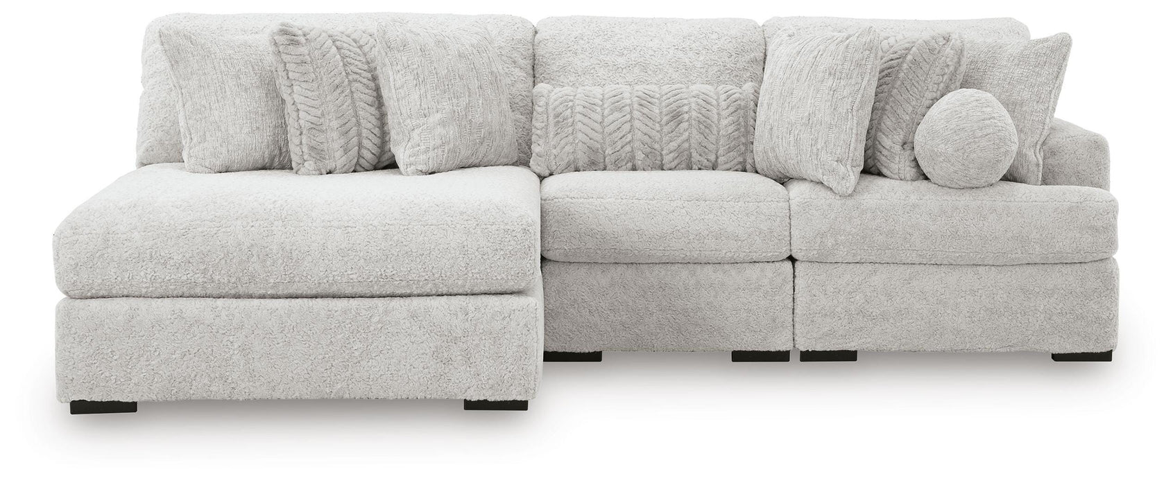 Cuddle Plush Sectional with Chaise - Home Furniture And More (Brentwood, MD)