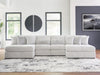 Cuddle Plush Sectional with Chaise - Home Furniture And More (Brentwood, MD)