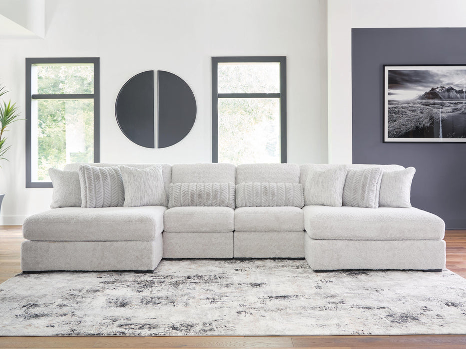 Cuddle Plush Sectional with Chaise - Home Furniture And More (Brentwood, MD)