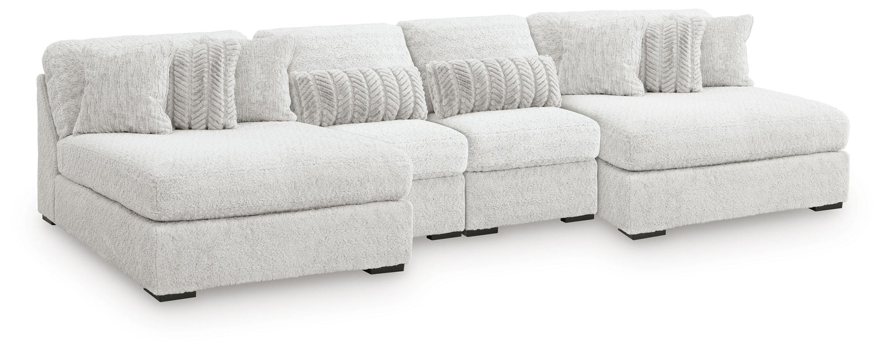 Cuddle Plush Sectional with Chaise - Home Furniture And More (Brentwood, MD)