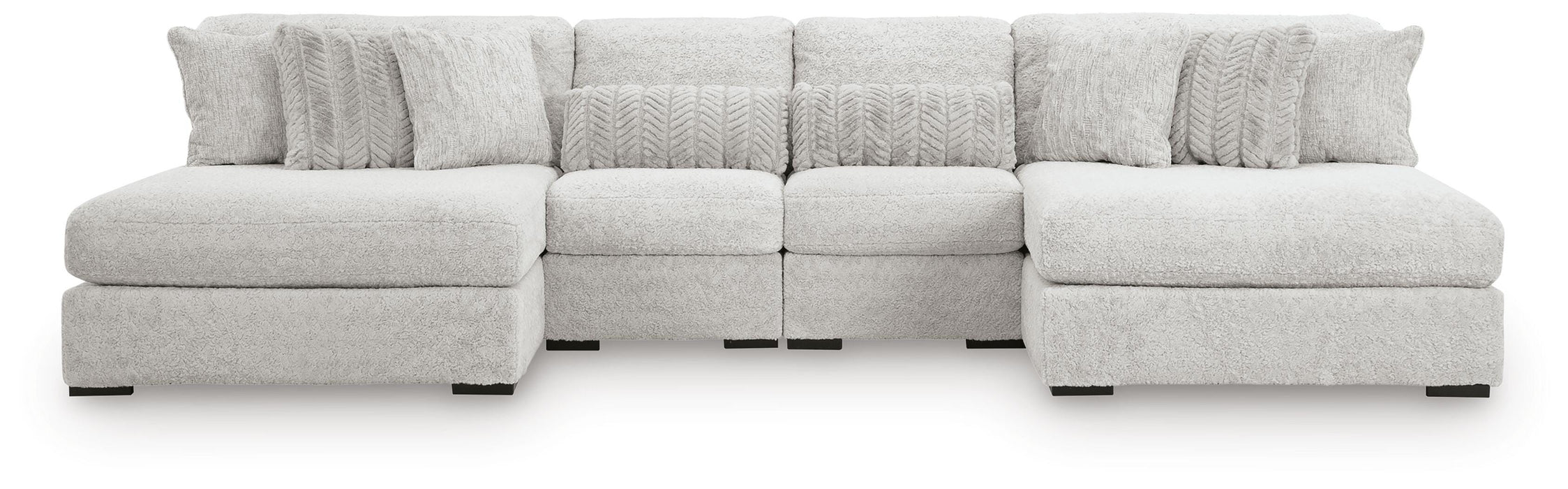 Cuddle Plush Sectional with Chaise - Home Furniture And More (Brentwood, MD)