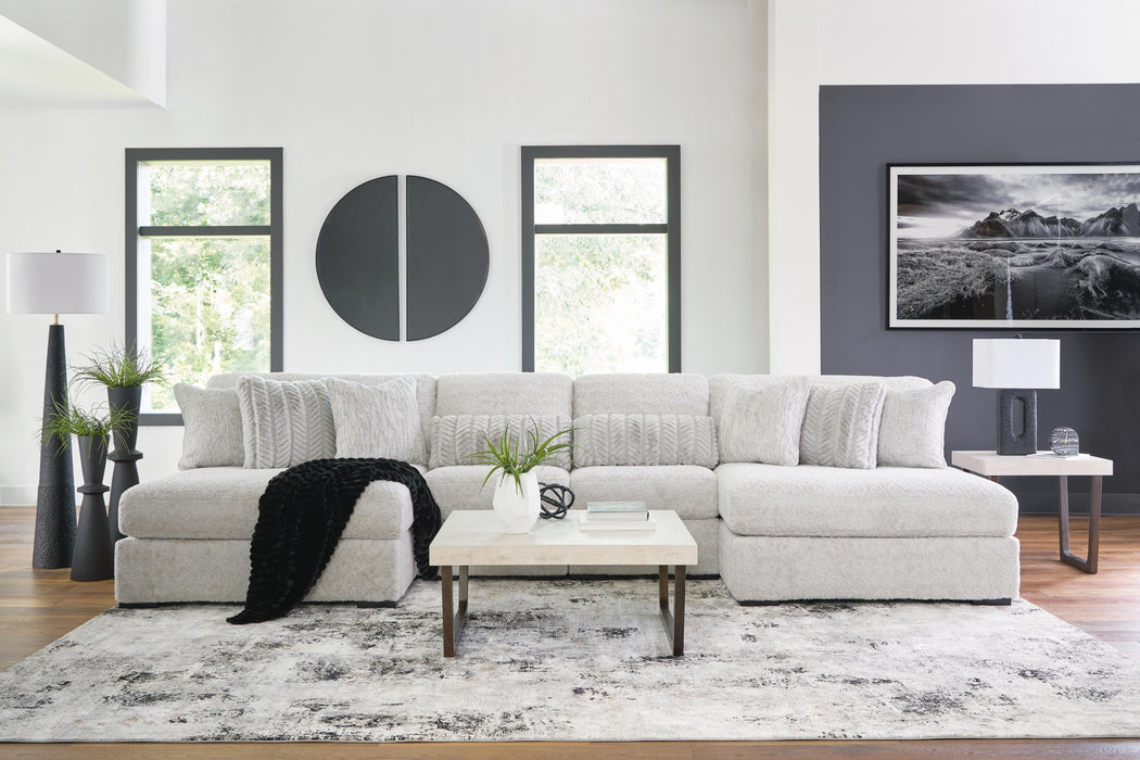 Cuddle Plush Sectional with Chaise - Home Furniture And More (Brentwood, MD)