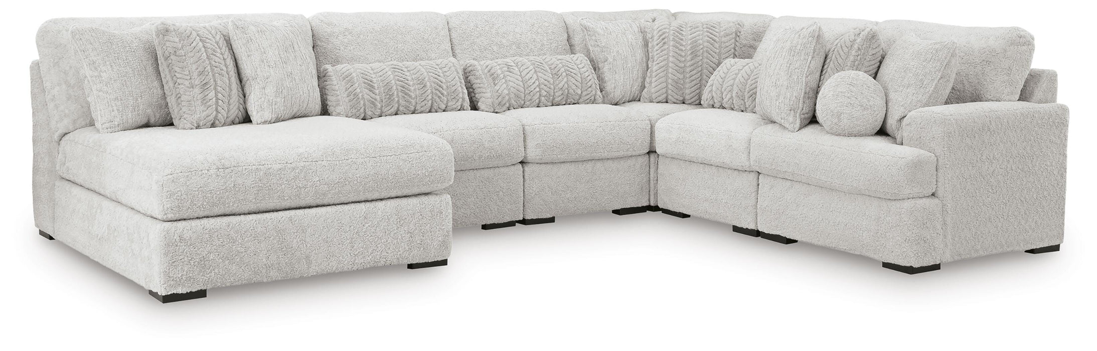 Cuddle Plush Sectional with Chaise - Home Furniture And More (Brentwood, MD)