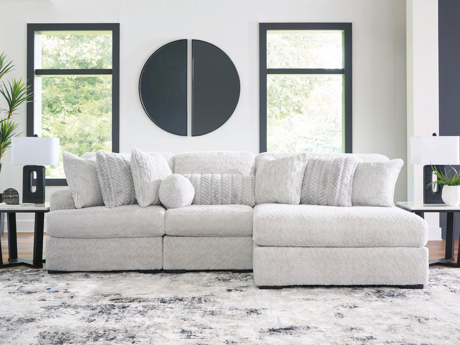 Cuddle Plush Sectional with Chaise - Home Furniture And More (Brentwood, MD)