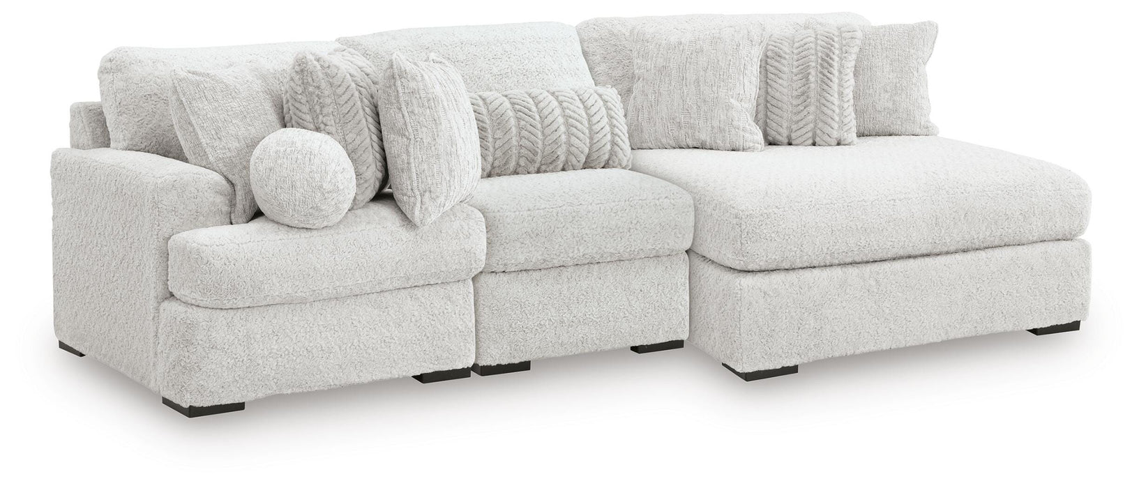 Cuddle Plush Sectional with Chaise - Home Furniture And More (Brentwood, MD)
