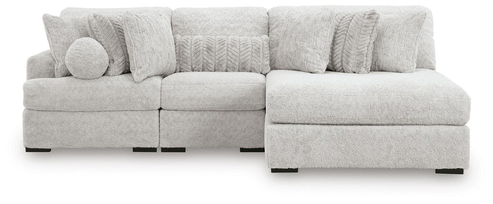 Cuddle Plush Sectional with Chaise - Home Furniture And More (Brentwood, MD)