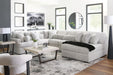 Cuddle Plush Sectional with Chaise - Home Furniture And More (Brentwood, MD)